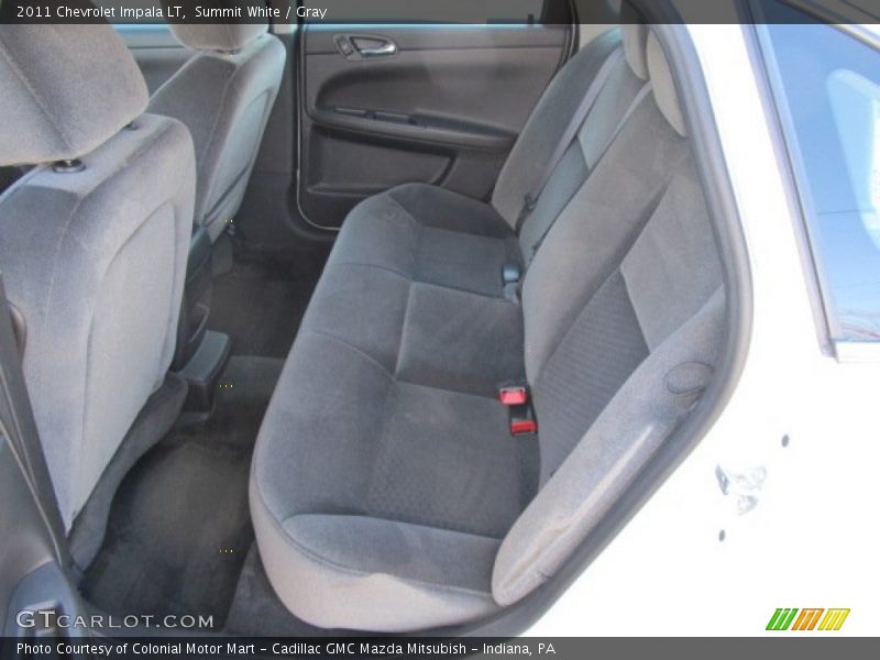 Summit White / Gray 2011 Chevrolet Impala LT