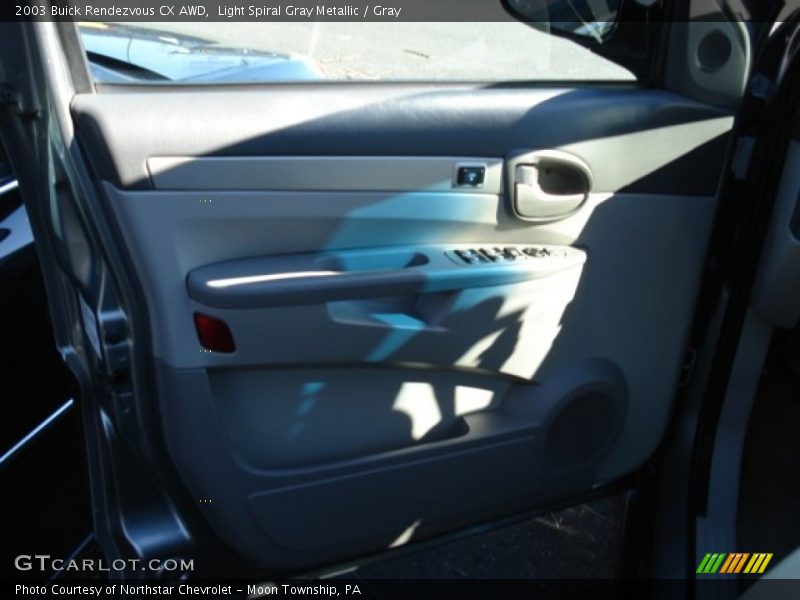 Light Spiral Gray Metallic / Gray 2003 Buick Rendezvous CX AWD