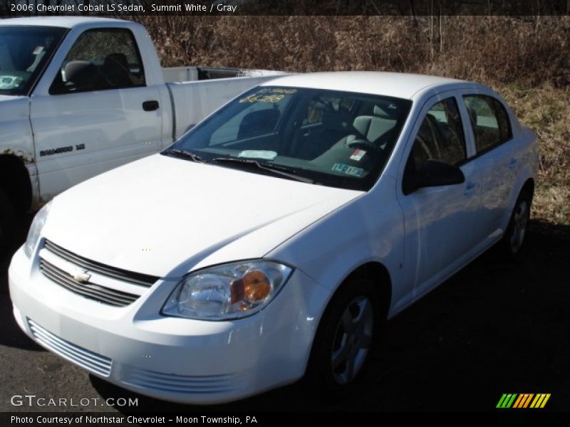 Summit White / Gray 2006 Chevrolet Cobalt LS Sedan