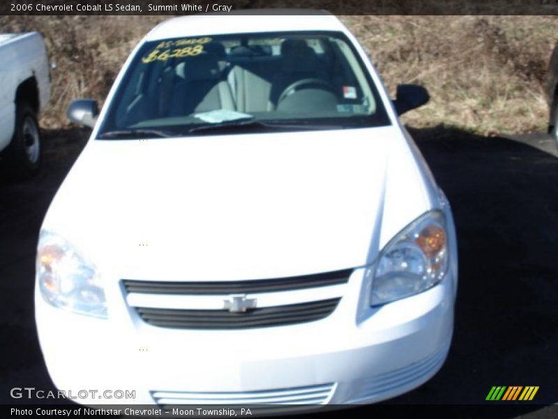 Summit White / Gray 2006 Chevrolet Cobalt LS Sedan