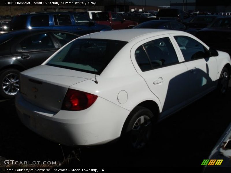 Summit White / Gray 2006 Chevrolet Cobalt LS Sedan