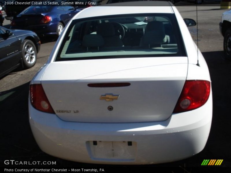 Summit White / Gray 2006 Chevrolet Cobalt LS Sedan