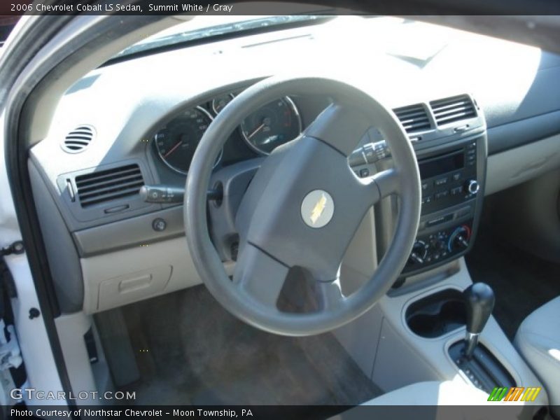 Summit White / Gray 2006 Chevrolet Cobalt LS Sedan