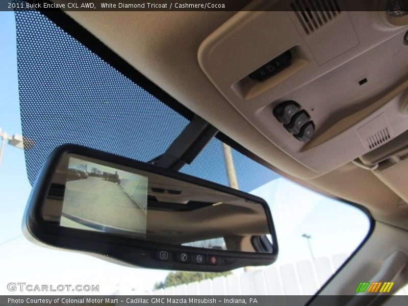 White Diamond Tricoat / Cashmere/Cocoa 2011 Buick Enclave CXL AWD