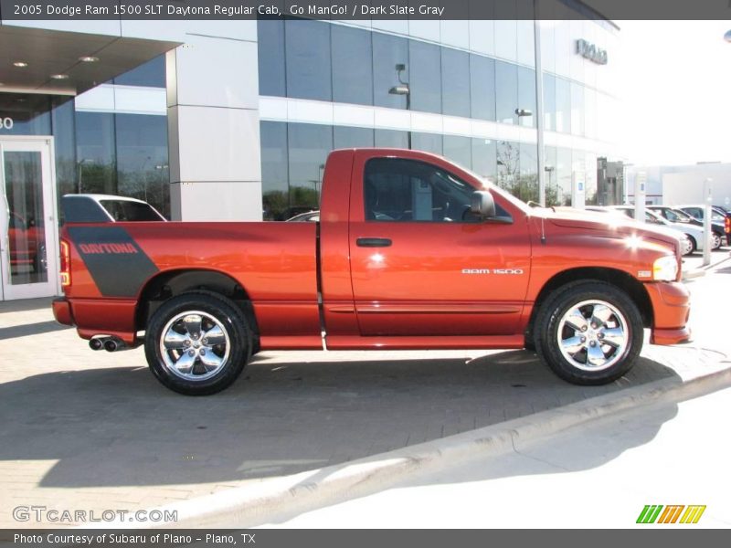 Go ManGo! / Dark Slate Gray 2005 Dodge Ram 1500 SLT Daytona Regular Cab