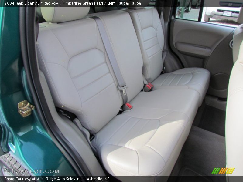 Timberline Green Pearl / Light Taupe/Taupe 2004 Jeep Liberty Limited 4x4