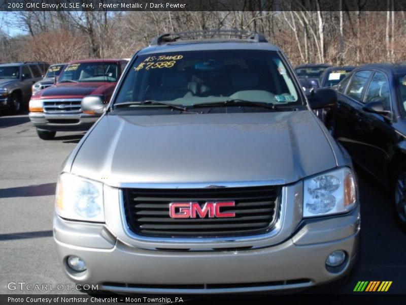 Pewter Metallic / Dark Pewter 2003 GMC Envoy XL SLE 4x4
