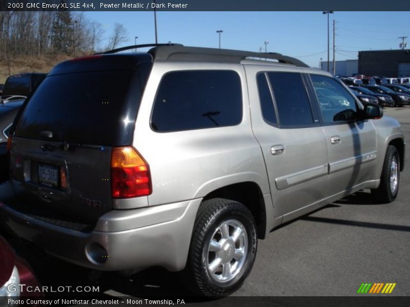 Pewter Metallic / Dark Pewter 2003 GMC Envoy XL SLE 4x4