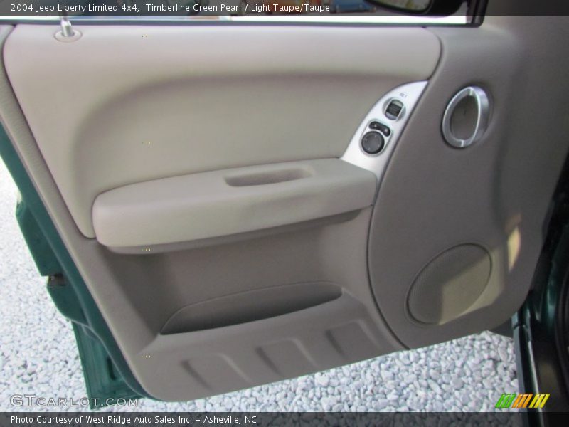 Timberline Green Pearl / Light Taupe/Taupe 2004 Jeep Liberty Limited 4x4