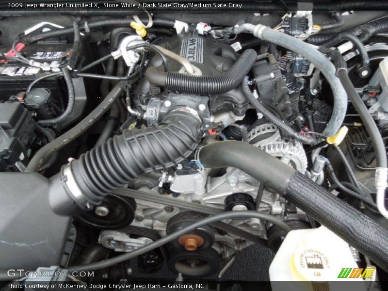  2009 Wrangler Unlimited X Engine - 3.8 Liter OHV 12-Valve V6
