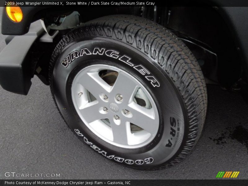  2009 Wrangler Unlimited X Wheel