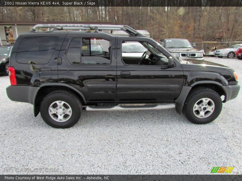 Super Black / Sage 2001 Nissan Xterra XE V6 4x4