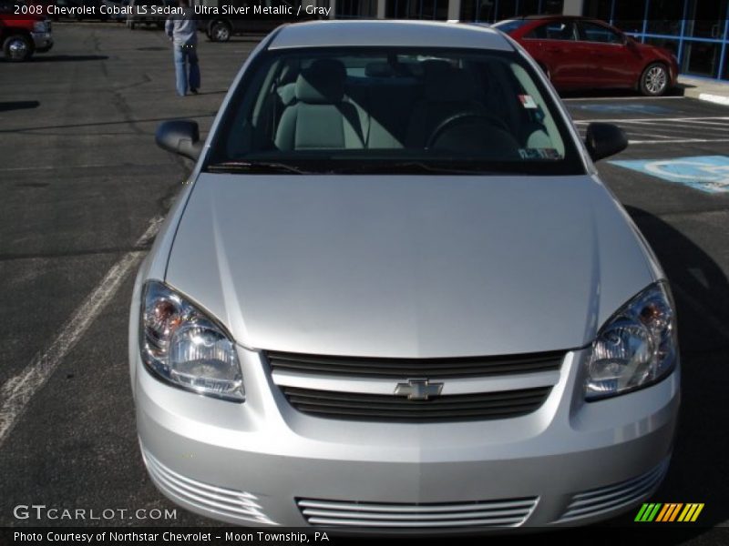 Ultra Silver Metallic / Gray 2008 Chevrolet Cobalt LS Sedan