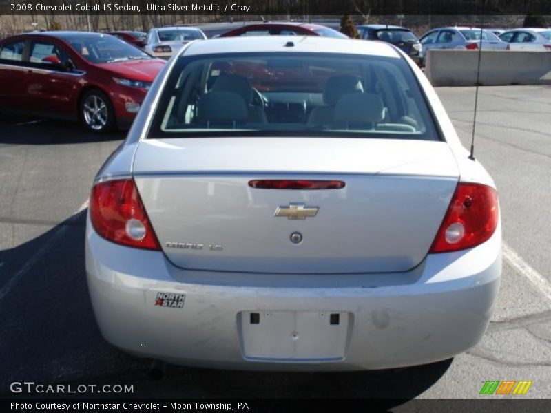 Ultra Silver Metallic / Gray 2008 Chevrolet Cobalt LS Sedan