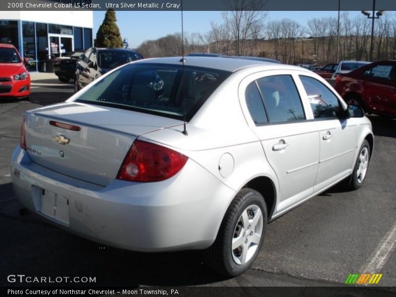 Ultra Silver Metallic / Gray 2008 Chevrolet Cobalt LS Sedan