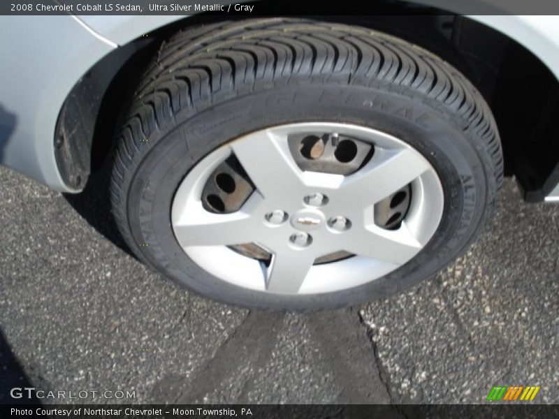 Ultra Silver Metallic / Gray 2008 Chevrolet Cobalt LS Sedan