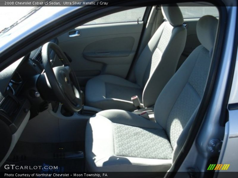 Ultra Silver Metallic / Gray 2008 Chevrolet Cobalt LS Sedan