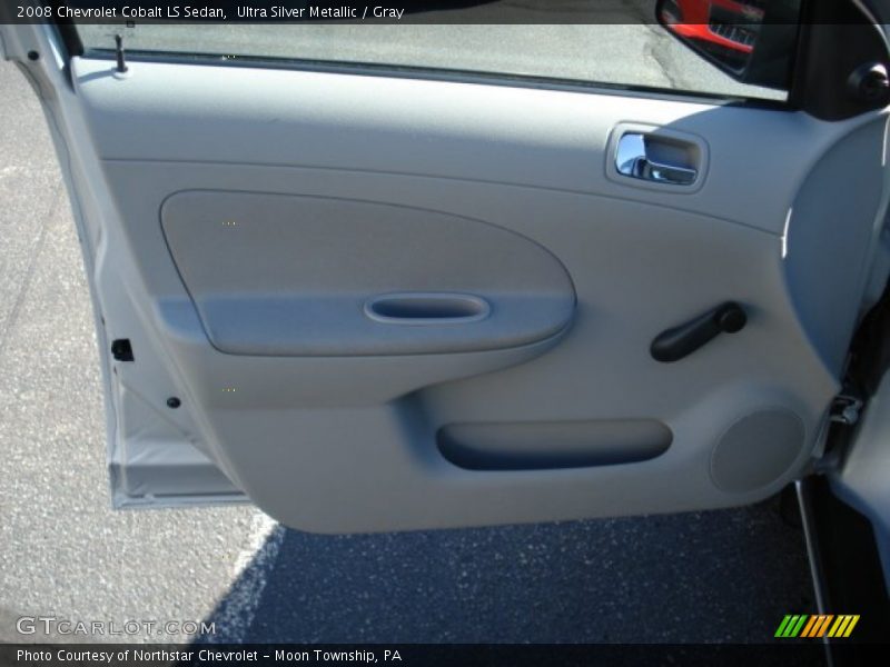 Ultra Silver Metallic / Gray 2008 Chevrolet Cobalt LS Sedan