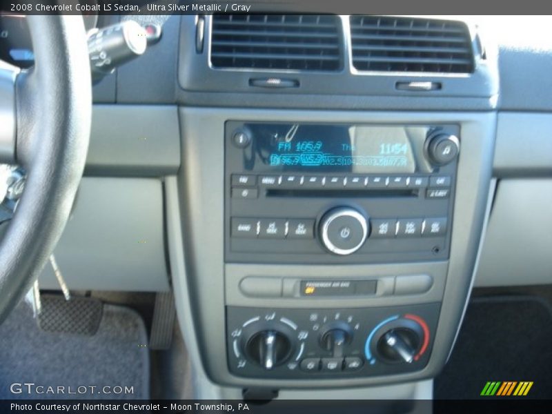 Ultra Silver Metallic / Gray 2008 Chevrolet Cobalt LS Sedan