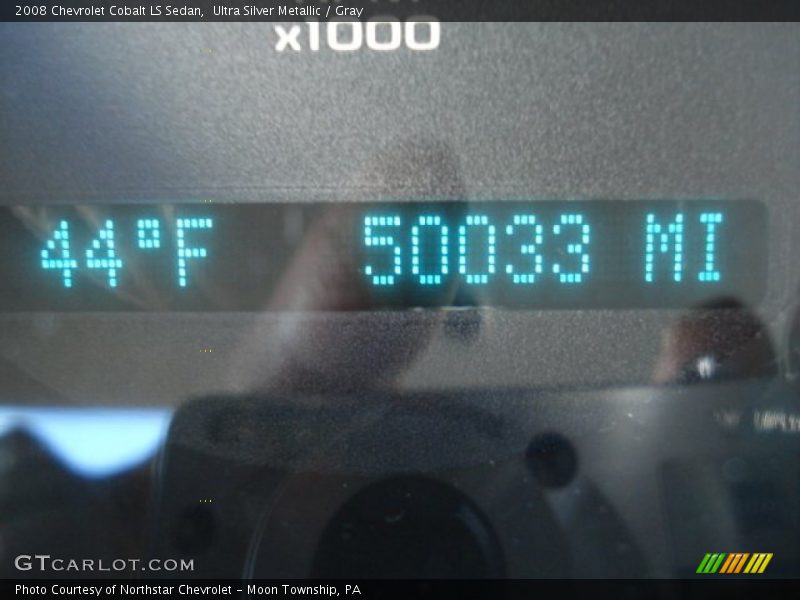 Ultra Silver Metallic / Gray 2008 Chevrolet Cobalt LS Sedan