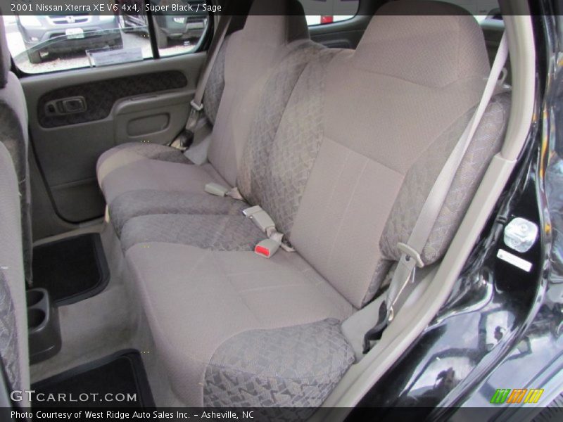 Super Black / Sage 2001 Nissan Xterra XE V6 4x4