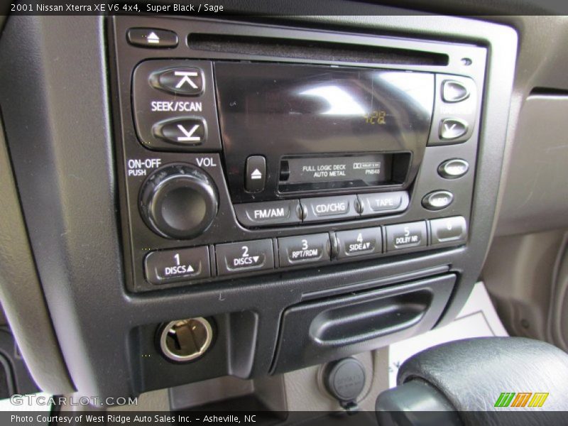 Super Black / Sage 2001 Nissan Xterra XE V6 4x4
