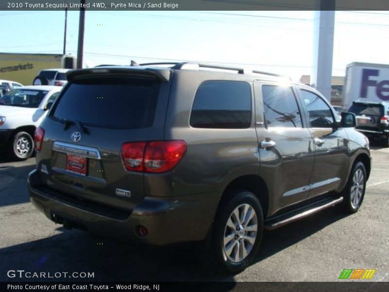 Pyrite Mica / Sand Beige 2010 Toyota Sequoia Limited 4WD