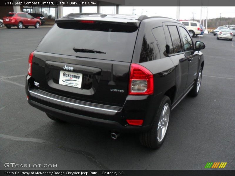 Black / Dark Slate Gray 2012 Jeep Compass Limited