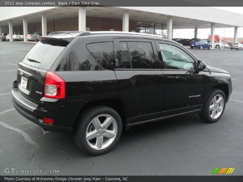 Black / Dark Slate Gray 2012 Jeep Compass Limited