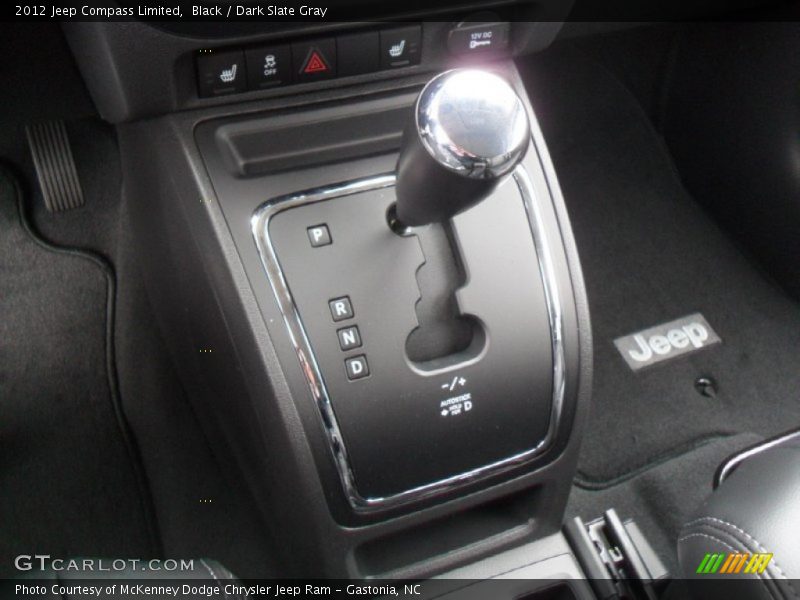 Black / Dark Slate Gray 2012 Jeep Compass Limited