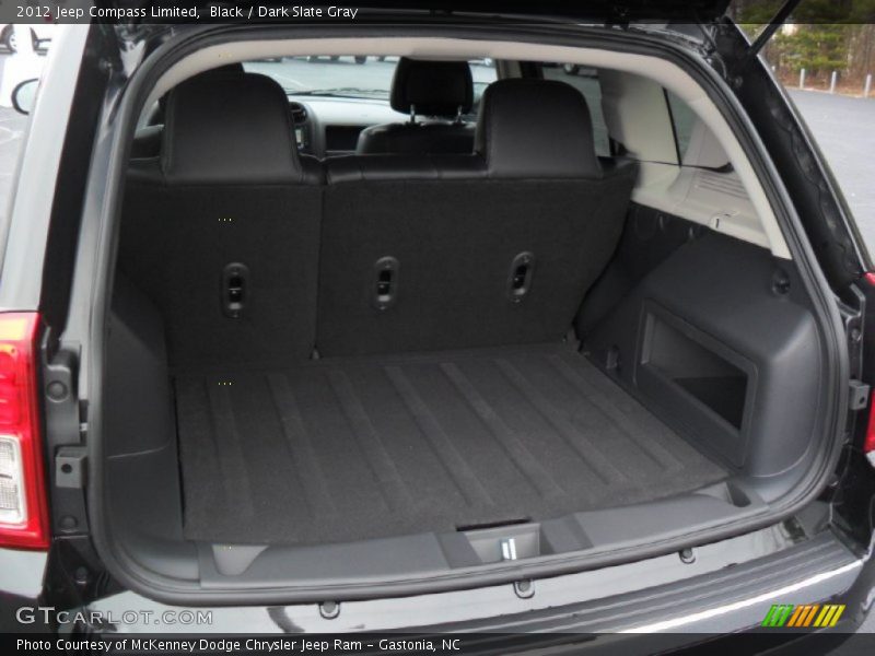 Black / Dark Slate Gray 2012 Jeep Compass Limited