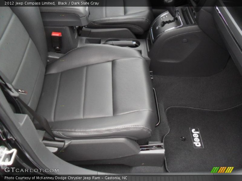 Black / Dark Slate Gray 2012 Jeep Compass Limited