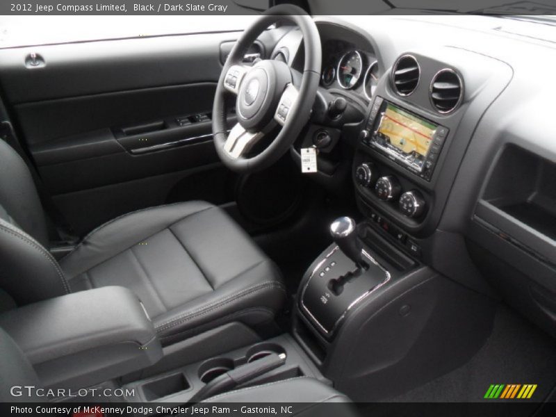 Black / Dark Slate Gray 2012 Jeep Compass Limited