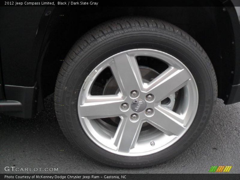 Black / Dark Slate Gray 2012 Jeep Compass Limited