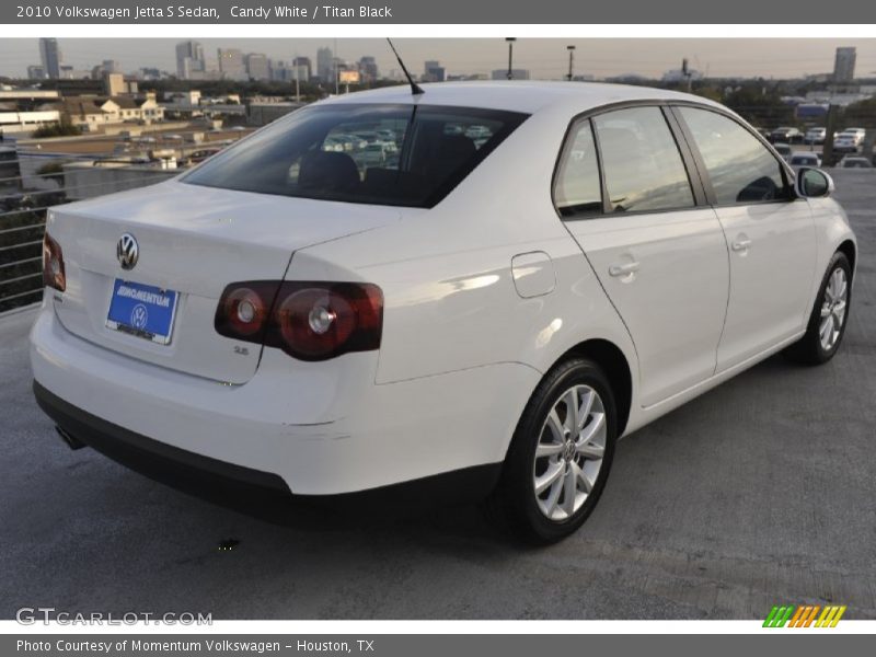 Candy White / Titan Black 2010 Volkswagen Jetta S Sedan
