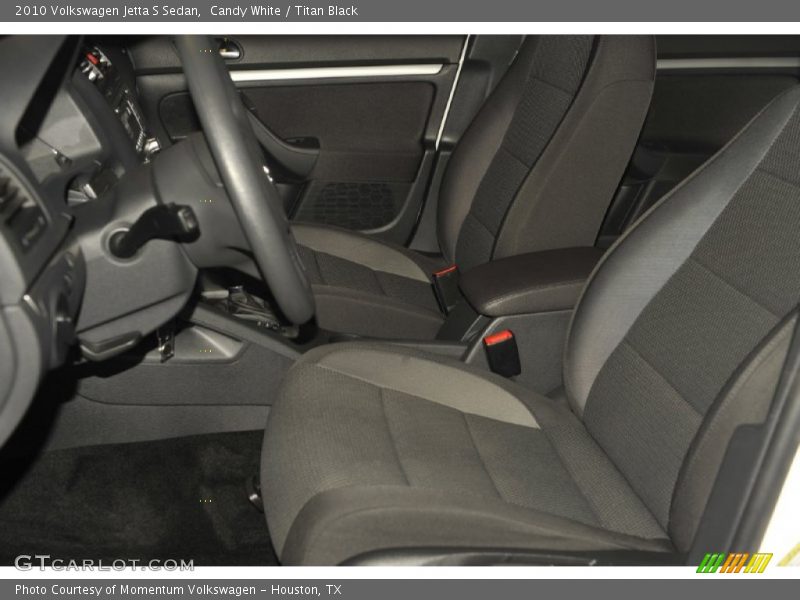 Candy White / Titan Black 2010 Volkswagen Jetta S Sedan