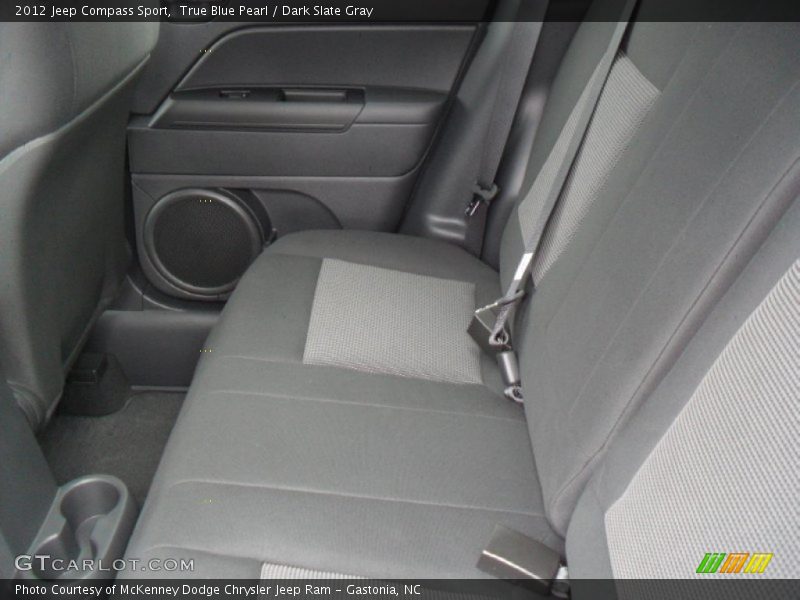 True Blue Pearl / Dark Slate Gray 2012 Jeep Compass Sport
