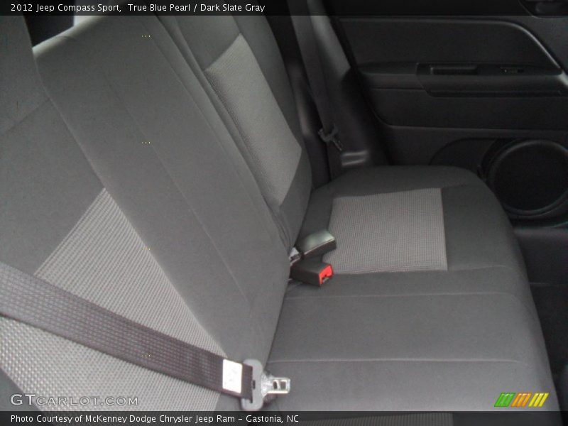 True Blue Pearl / Dark Slate Gray 2012 Jeep Compass Sport