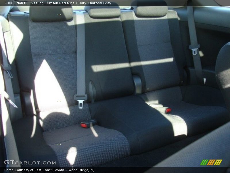 Sizzling Crimson Red Mica / Dark Charcoal Gray 2008 Scion tC