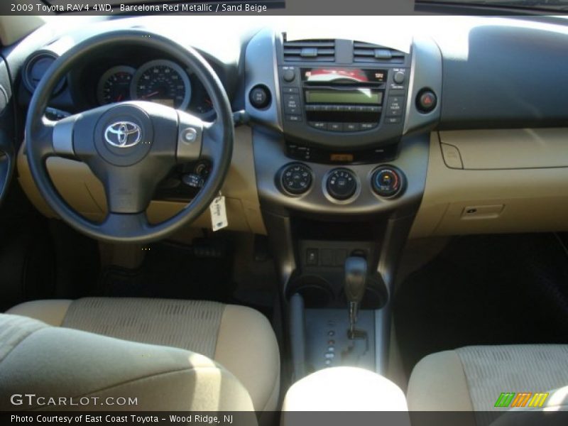 Barcelona Red Metallic / Sand Beige 2009 Toyota RAV4 4WD