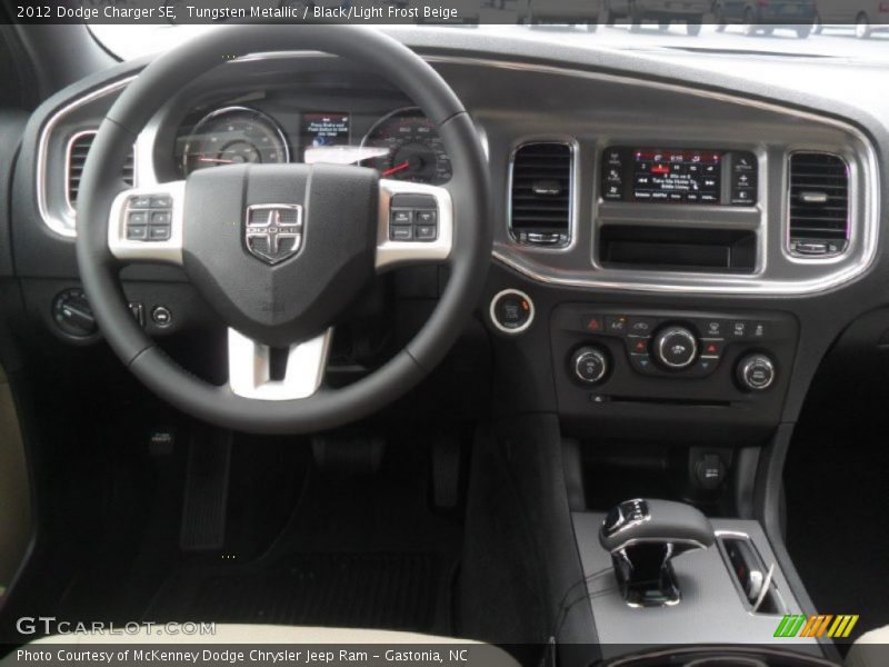 Dashboard of 2012 Charger SE