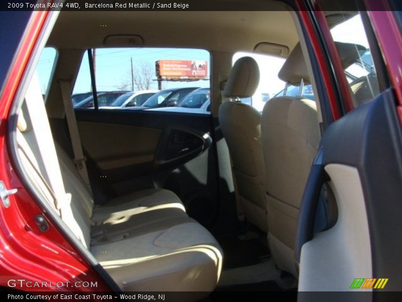 Barcelona Red Metallic / Sand Beige 2009 Toyota RAV4 4WD