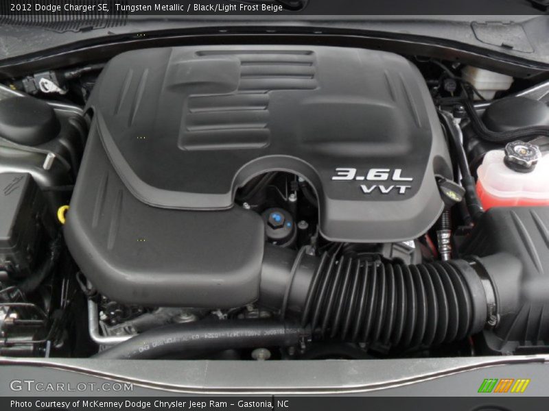  2012 Charger SE Engine - 3.6 Liter DOHC 24-Valve Pentastar V6