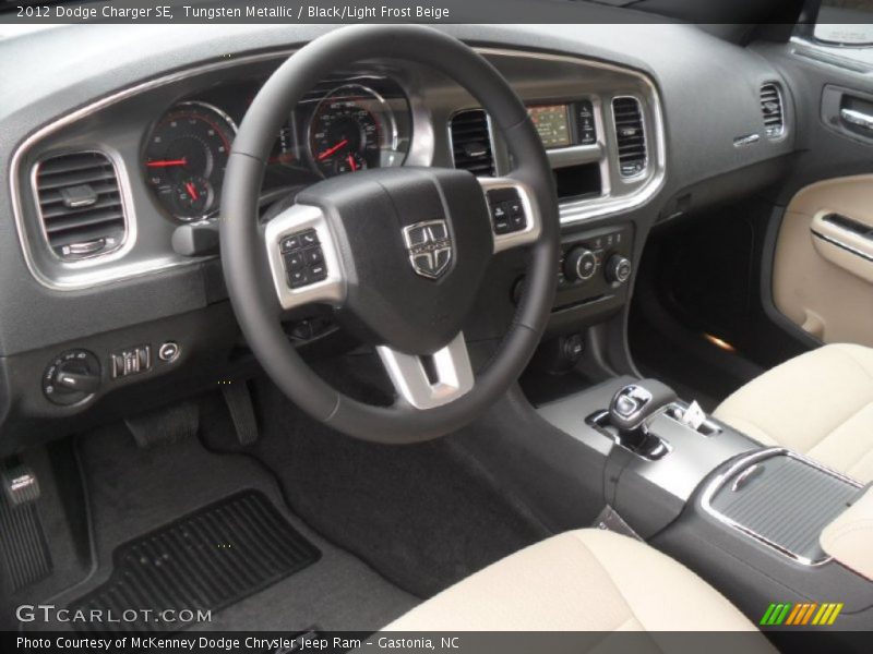 Dashboard of 2012 Charger SE