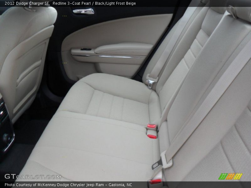 Redline 3-Coat Pearl / Black/Light Frost Beige 2012 Dodge Charger SE