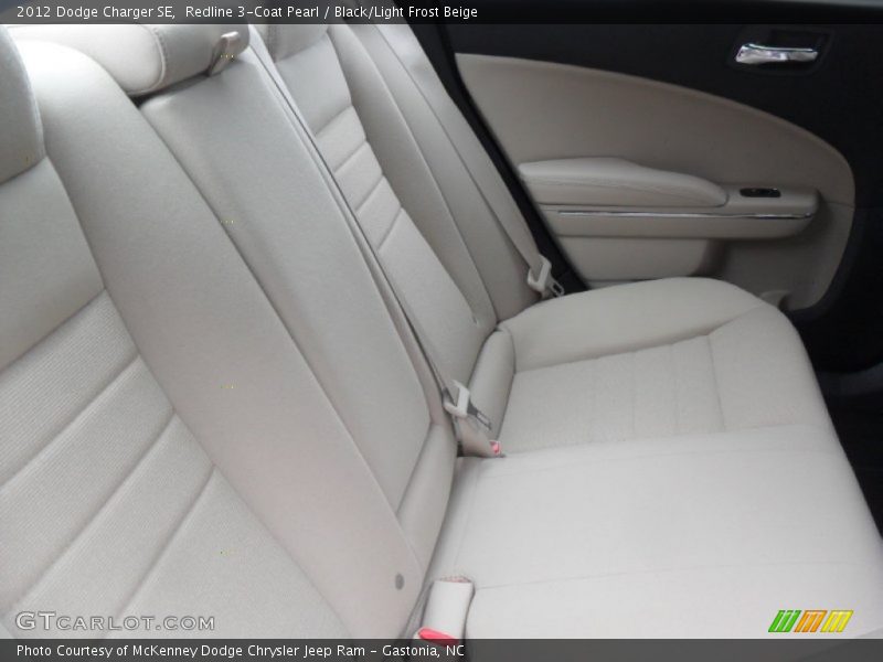 Redline 3-Coat Pearl / Black/Light Frost Beige 2012 Dodge Charger SE