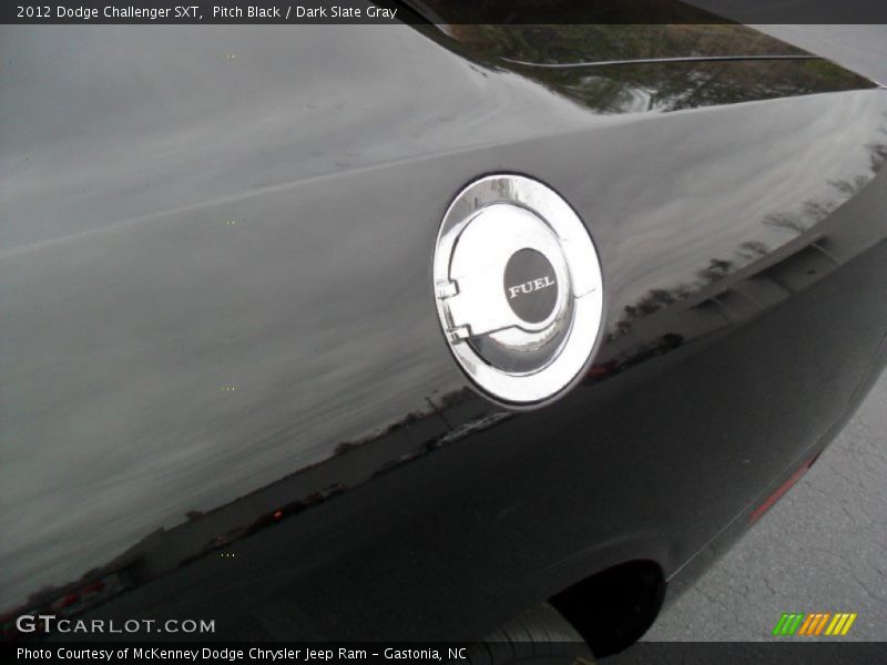 Pitch Black / Dark Slate Gray 2012 Dodge Challenger SXT