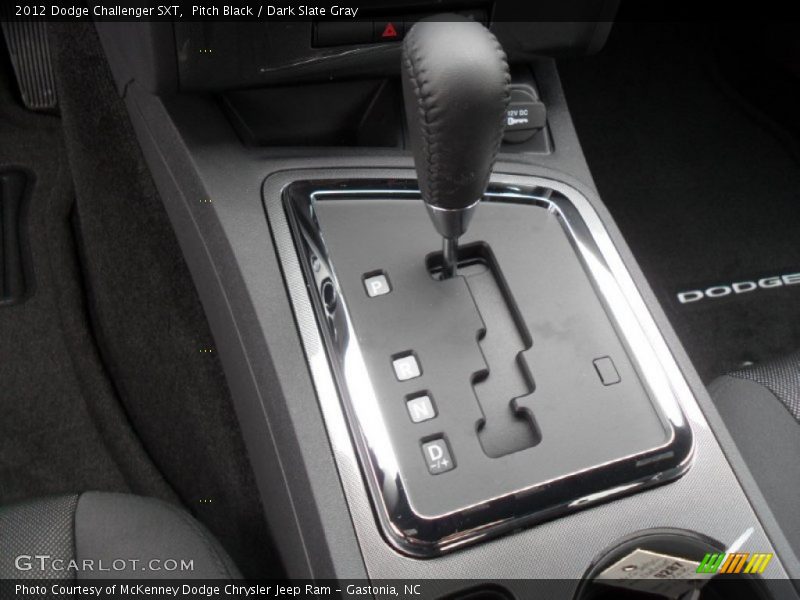 Pitch Black / Dark Slate Gray 2012 Dodge Challenger SXT