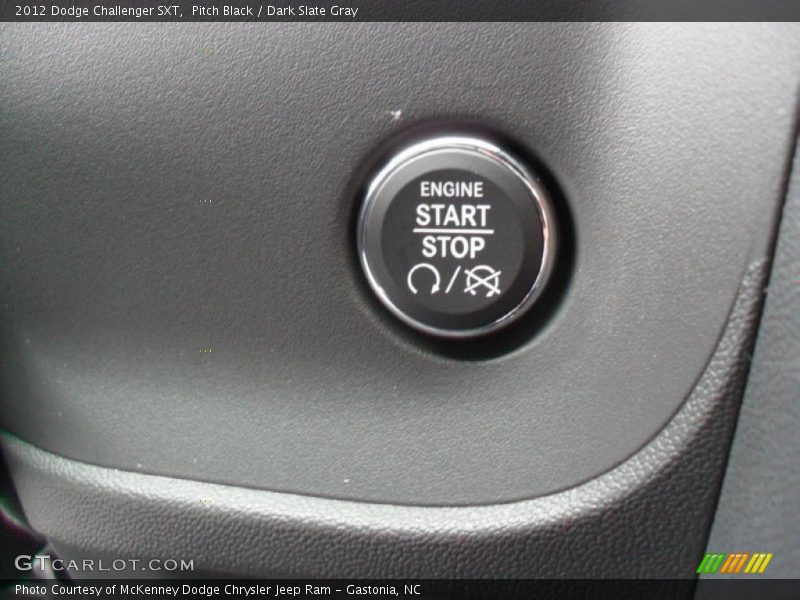 Pitch Black / Dark Slate Gray 2012 Dodge Challenger SXT