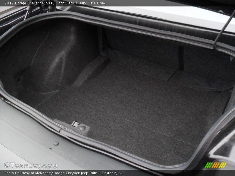Pitch Black / Dark Slate Gray 2012 Dodge Challenger SXT